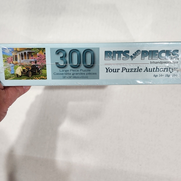 Out For A Drive John Sloane 300 pc Jigsaw Puzzle 18" X 24" Bits And Pieces #4324 - Picture 2 of 3